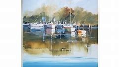 Stupell Boat Marina Painting Wall Plaque Art Craig Trewin Penny - Bed Bath & Beyond - 39529004