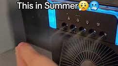 You NEED this for Summer!🥵🥶 #aircooler #summer #foryou #room #foryoupage #fyp #tiktokmademebuyit