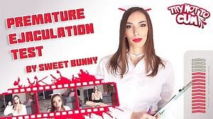 TRY NOT TO CUM - Premature Ejaculation Test - By Sweet Bunny