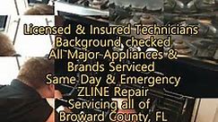 ZLINE Repair Cooper City Florida 954-800-9131