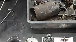 Starter motor solenoid repair VW Bosch