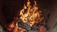 Close-up Burning Fire Traditional Clay Oven Stock Footage Video (100% Royalty-free) 3483597683 | Shutterstock