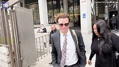 Danny Masterson leaves court on lunch break