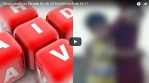 Lahirkan Anak ke-11 Tersangka Video Mesum Tante Vs Bocah SD Jalani Tes HIV - Tribunnews.com