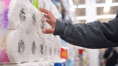 Young Woman Choosing Buying Toilet Paper Stock Footage Video (100% Royalty-free) 1100800069 | Shutterstock