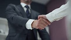 Hiring Man Suit Businessman Shaking Hands Stock Footage Video (100% Royalty-free) 1022870026 | Shutterstock