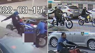 Disturbing video shows gang of dirt bikers beat down motorist and his son in Harlem