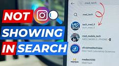 Fix Instagram Search Ban || Instagram Account