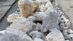Clearance tables full of quartz, amethyst and more. Elijah Mountain Gem Mine, Hendersonville. | Elijah Mountain Gem Mine