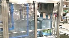 18.9 liter / 5 gallon water bottles washing filling capping machine