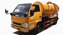 [Hot Item] Jmc 5000 Liter Sewage Vacuum Tanker Truck