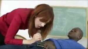 Teacher fucked by black student