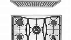 2 Piece Kitchen Appliances Packages Including 30" Gas Cooktop and 36" Under Cabinet Range Hood - Bed Bath & Beyond - 35050032