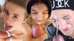 Cumshots & Cumplay Compilation - Nutting Hard On Horny Amateur Babes (19 Cumshots + Reactions) Â´