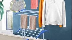 Household Essentials Folding Dryer Hanger Clothes Drying Rack - 69" - Bed Bath & Beyond - 36484198