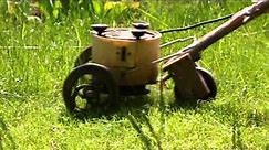 Homemade lawn mower (Самодельная газонокосилка)