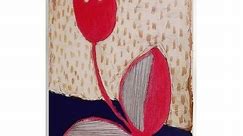 Stupell Red Boho Flower Wall Plaque Art Birgit Maria Kiennast - Bed Bath & Beyond - 39530495
