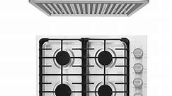 2 Piece Kitchen Appliances Packages Including 30" Gas Cooktop and 36" Under Cabinet Range Hood - Bed Bath & Beyond - 35049921
