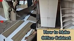 How to Make Office Cabinets| Full Process of Making| HUKI WOOD |