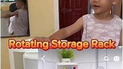 Rotating Corner storage rack. #rotatingorganizer #rotatingrack #rotatingrackorganizer | Roldan Gasing