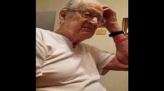 MY 98 YEAR OLD DAD'S REACTION WHEN HE FINDS OUT HOW OLD HE REALLY IS! (WARNING:FOUL LANGUAGE)