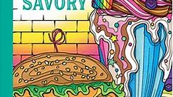 Cra-Z-Art: Timeless Creations, Sweet & Savory New Adult Coloring Book, 64 Pages