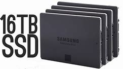 Samsung 16 Terabyte SSD [World’s Largest!]