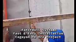 ✅The tongue and groove design of... - FahstWall Systems Cebu
