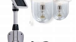 Light My Shed IV w/ 2 lights included - w/ GS Solar Light Bulbs - Gray - Bed Bath & Beyond - 37886851