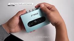 FiiO - How to Clean Tape Heads and Capstan for FIIO CP13?