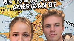 American Girlfriend Tries To Guess UK Towns 😲