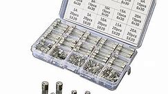 250x Assorted Glass Fuses 5x20mm 6x30mm Box Fuse Tube Kit Quick Blow Fast Acting - Walmart.ca