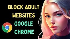 How to block Adult Websites on Google Chrome