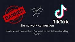 TikTok No Internet Connection On iPhone