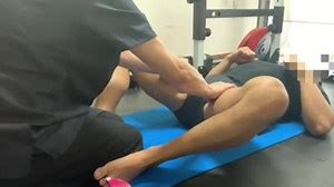 [amateur] Erection during Massage