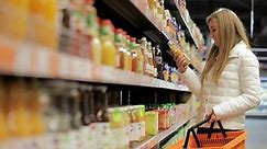 Beautiful Young Blonde Woman Shopping Fruit Stock Footage Video (100% Royalty-free) 1039719932 | Shutterstock