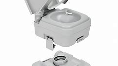 YITAHOME 2.6 Gallon Portable Toilet for Camping, RV Travel Potty with Press Flush Pump, Anti-leak Seal Ring for Travel, Boating, Hiking, Trips - Walmart.ca