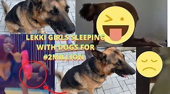 Leaked Full Video Of Lekki Girls Sleeping With Dogs For #2 Million Naira In Lagos Island, Nigeria ð³