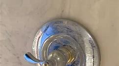 Replacing a shower valve cartridge to correct a no hot water issue #plumbing #plumber #repair #bathroom #trad | The Plumbers Plunger