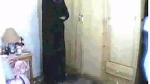 Arab Hijab Woman Anal Toying Her Self After Prayer