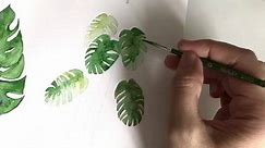 The Workroom - Painting the monstera #theworkroomsg...