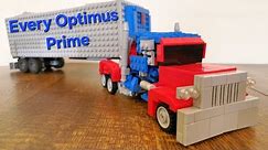 Every Lego Optimus Prime #lego #stopmotion #transformers