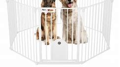 29" 8 Panels Metal Pet Dog Playpen Indoor & Outdoor Fences - Bed Bath & Beyond - 38451130