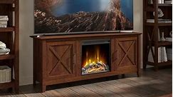 Key West Electric Fireplace TV Stand for 70 Inch TV by Bush Furniture - Bed Bath & Beyond - 35808887