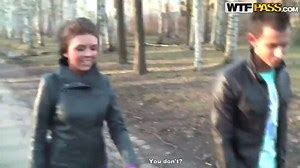 Russian Sex In The Woods For The Hot Missionary Sex
