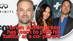 Brian Austin Green learns to pick his 'battle' while co- parenting with ex-wife Megan fox.