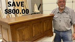Build a $1,000 Amish Blanket Chest for Just $200: Master Woodworking and Save Big!