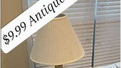 $9.99 Antique Lamps. #antique #thrift #homedecor