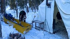 33C Camping Winter Wall Tent