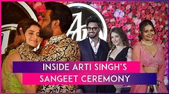 Arti Singh Sangeet Ceremony: Ankita Lokhande-Vicky Jain, Rashami Desai, Karan Singh Grover & Other C